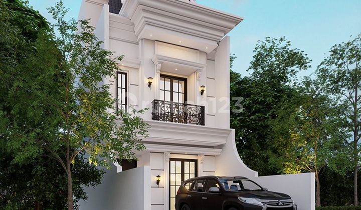 Dijual Rumah Modern Classic Di Pejaten Jakarta Selatan 2