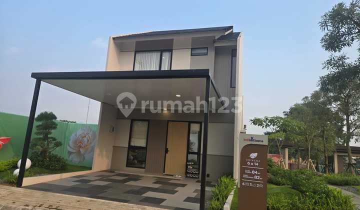 Brand New, Rumah 2 Lantai Siap Huni Promo Launching Subsidi DP & Akad