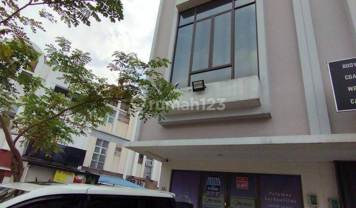 Disewakan Ruko Bavaria Grande Gading Serpong (belakang polsek) 2lt Hook, min. 2thn 1