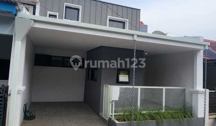 Rumah Semi Furnished Aesthetic Di Graha Raya Bintaro