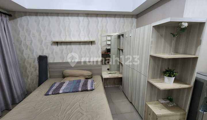 Fully Furnished Studio Apartment with Swimming Pool View on the 6th Floor