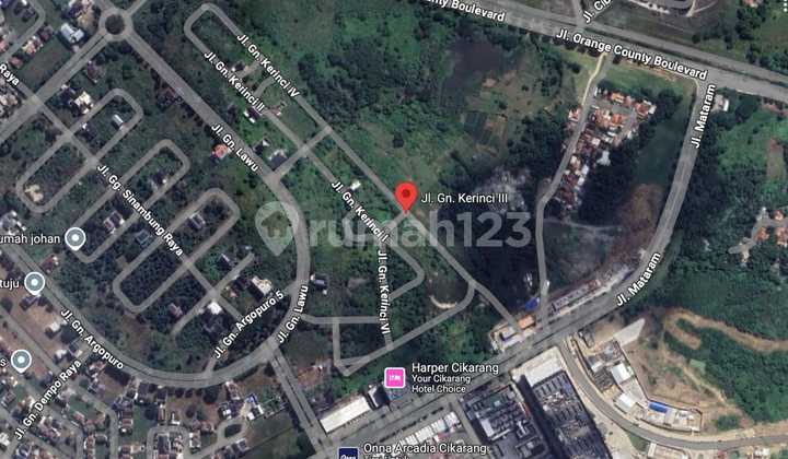 Kavling/Tanah Lippo Cikarang. Nego. Jl Gunung Kerinci. Bekasi Kavling/Tanah Lippo Cikarang. Nego. Jl Gunung Kerinci. Bekasi