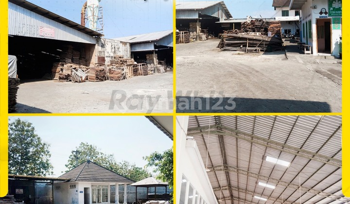 Gudang Luas 1.6H di Boyolali Dekat Tol Akses Kontainer Zona Industri