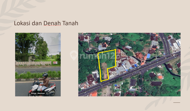 Tanah di Paniki Bawah, Mapanget, Manado 1