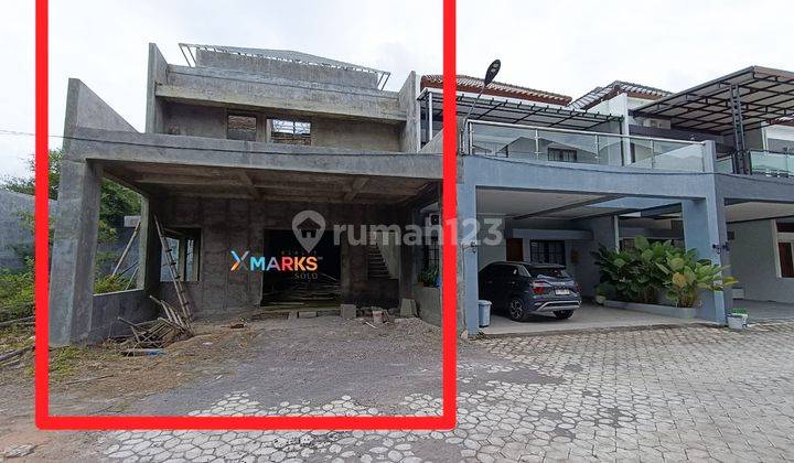 Unit Terbatas!! Jual Rumah Cluster Solo Baru Tinggal Finishing  1