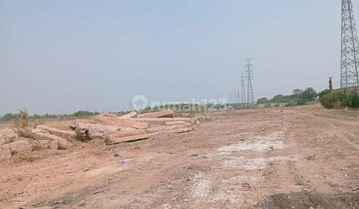 Dijual dan disewakan tanah di jalan inspeksi kanal Timur Jakarta Utara 2