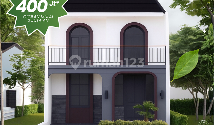 Rumah 2 Lantai di Canggu Jetis 3 Kamar Tidur Dekat Exit Tol 1