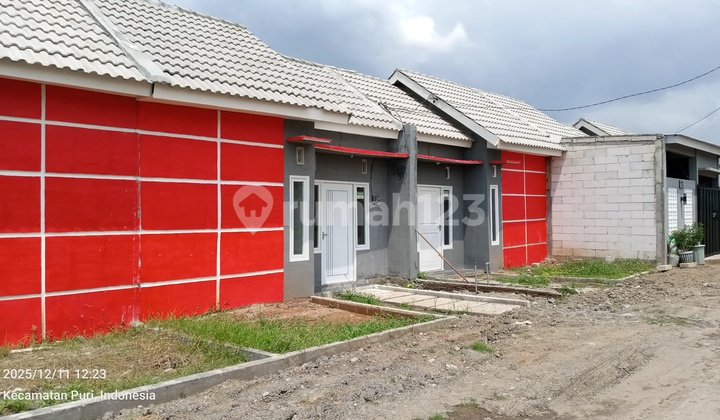 Rumah Subsidi Di Wilayah Berkembang Puri Dekat Pasar Tangunan 2