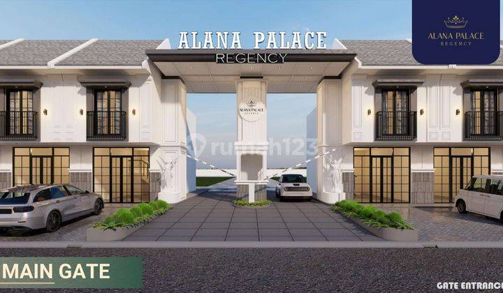 Rumah Bagus SHM Gununganyar, Surabaya Perumahan Alana Palace Free Biaya Biaya 1