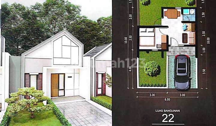 Subsidiary House in Gresik Near Various Public Facilities and Integrated with Transjatim Transportation. 1