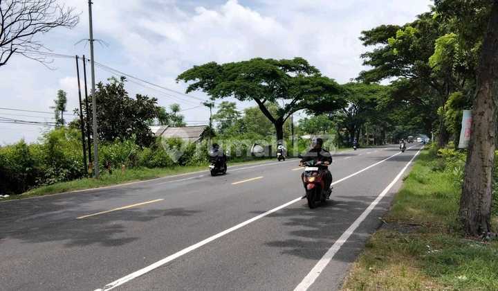Tanah Luas Pinggir Jalan Nasional Sukomoro, Area Industri Dekat Pasar Polsek Spbu