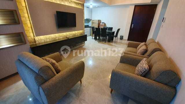 For Rent Apartment Casa Grande Tower Angelo 3 Bedrooms 129 M2 New Furnishing South Jakarta