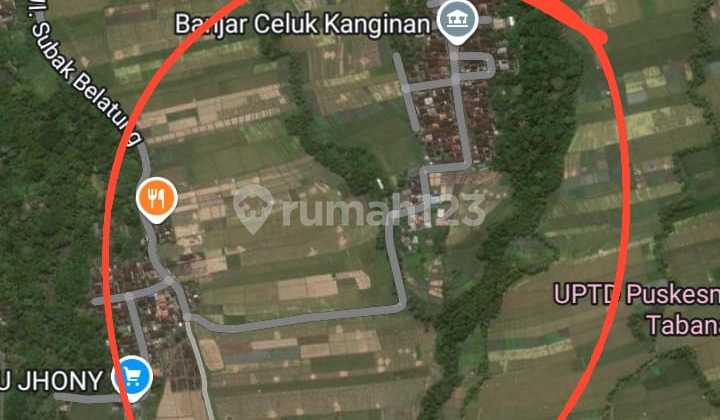 Dijual Tanah 22 Are Shm Di Yeh Gangga Tabanan 8637705qb