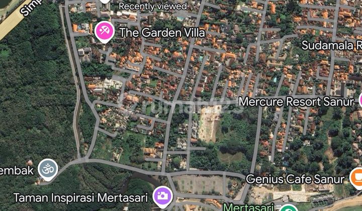 Tanah 4.5 Are Shm Dekat Pantai Mertasari Sanur Gp
