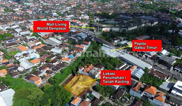 Dijual Tanah Kavling Di Gatsu Timur Dekat Mall Living World 008dukh