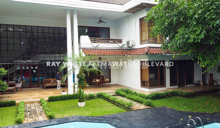 Cipete - Rumah Asri Taman Luas Dekat Kemang 2