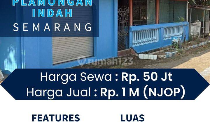 Jual Rumah Bagus Murah SHM Plamongan Indah, Semarang 1
