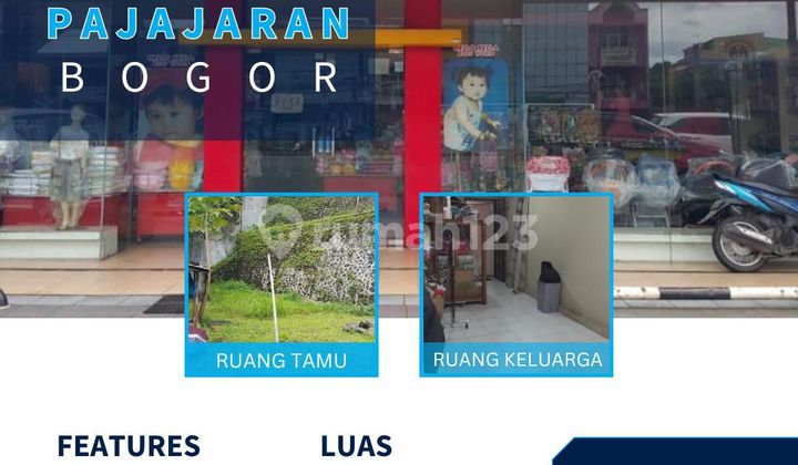 Affordable Strategic Shop House in Pajajaran, Bogor, Negotiable