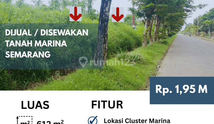 Tanah di Villa Puri Marina Kawasan Mewah, Semarang Barat
