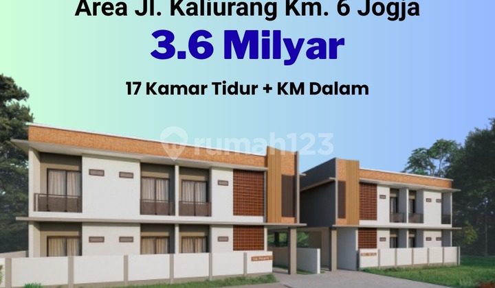 Dijual Kos 17 Kamar, Area Kampus Dan Mall Dijual Kos 17 Kamar, Area Kampus Dan Mall