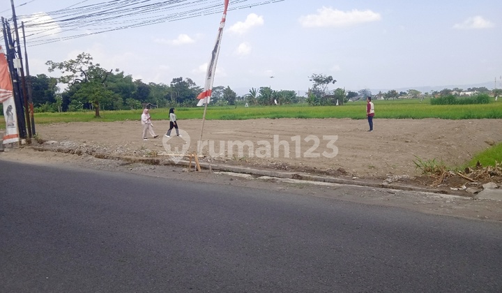 Tanah Strategis Sleman, Cocok Untuk Rumah di Kalasan Mangku Jalan Aspal