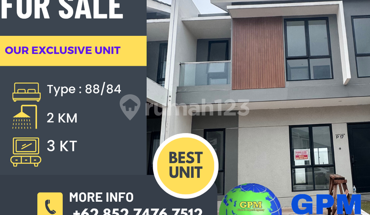 Rumah Bebas Banjir HGB di Batam Centre