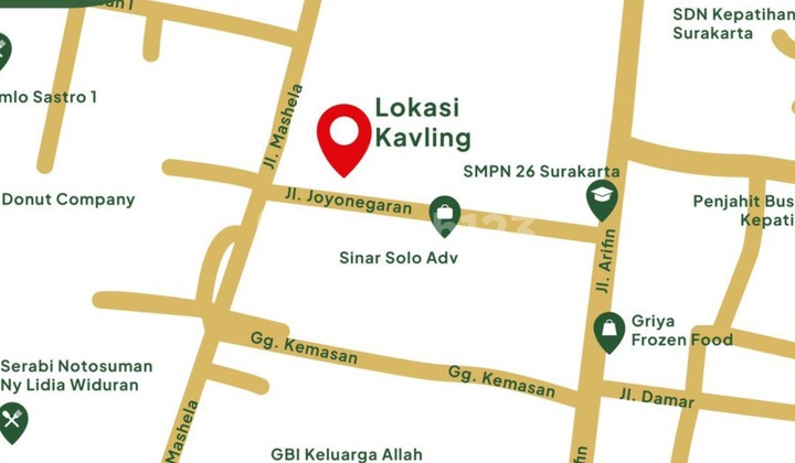 Dijual Tanah Strategis Lokasi Premium, Cocok Investasi & Hunian