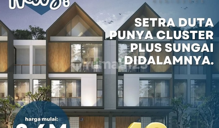 New Cluster Smart Home Riverside Setra Duta