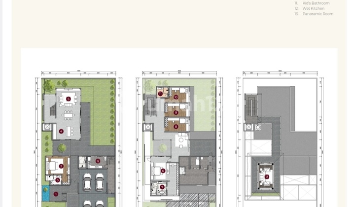Rumah Sultan 648m2 Xandari SHM di Summarecon Bandung 2