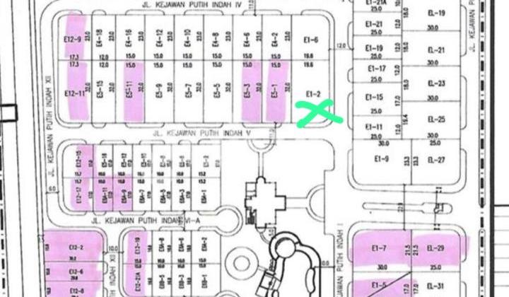 Rumah Hitung Tanah Termurah di Virginia Regency, Pakuwon City 1