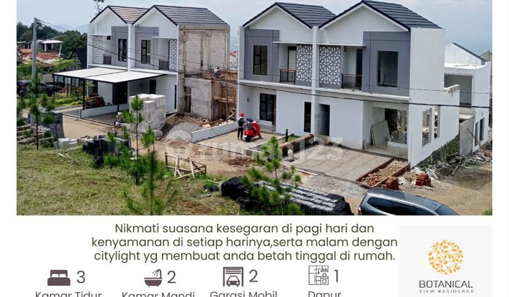 Dijual Rumah Villa Dibandung Barat Botanical View Residen 2