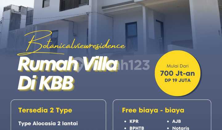 Rumah Villa Sejuk Dan Asridi Bandung Barat Botanical View Residen