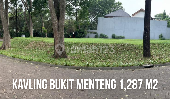 Tanah Kavling Premium Cocok Buat Rumah Sultan Bukit Menteng, Bintaro Jaya Hoek Lokasi Bagus 