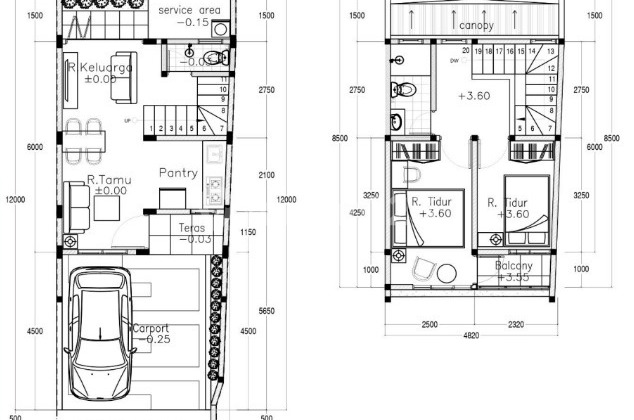 Rumah Baru Siap Huni Dekat Bintaro Sektor 3 - 5 Menit KRL Pondok Ranji 2 Lantai