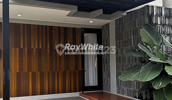 Unit Langka!! Rumah Fully Furnished Hook di Discovery Altezza Bintaro Jaya