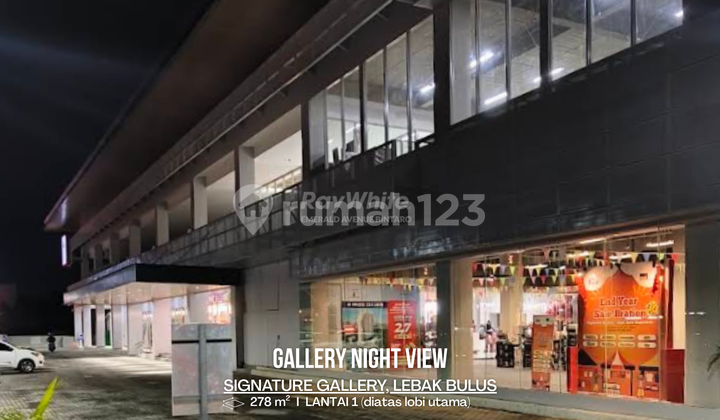 Ready-to-Use Business Space at Signature Gallery, Jl Lebak Bulus Raya, South Jakarta