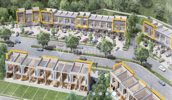 Ruko untuk investasi usaha lokasi strategis Pinang Graha Tangerang