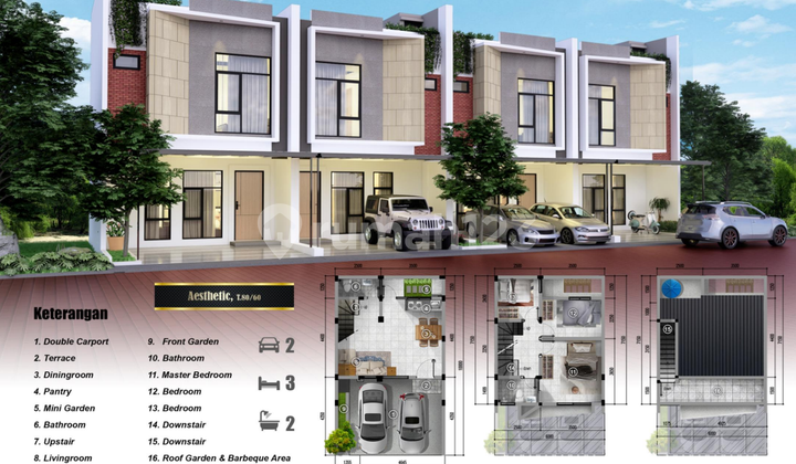 The View Bintaro Phase 2 - Aesthetic Home dengan Romantic Roof Garden 5 Menit KRL 2