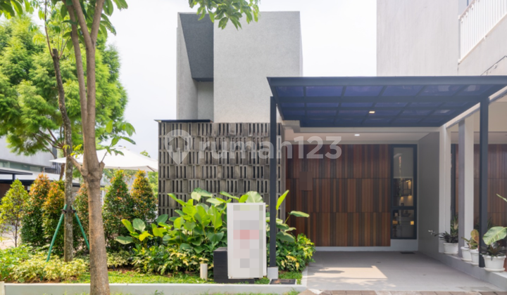 Rumah Baru Industrial Modern Dekat Sekolah dan Tol Ready Stock Discovery Bintaro DP 0, Free BPHTB, AJB, PPN