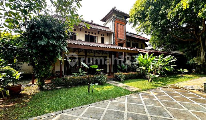 Rumah Mewah Gaya Villa Hitung Tanah Bonus Bangunan Di Bali View Cirendeu, Ciputat 1