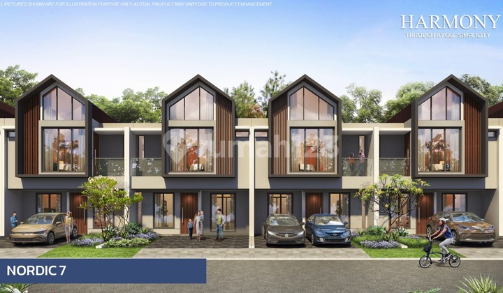 Unit Terbatas Nordic at Kebayoran Harmony dalam Cluster Eksklusif Bintaro Sektor 7 