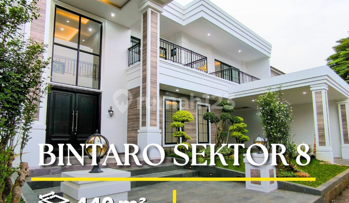 Rumah Mewah dengan Kolam Renang Siap Huni Baru Renovasi Bintaro, Tangerang Selatan Dekat tol