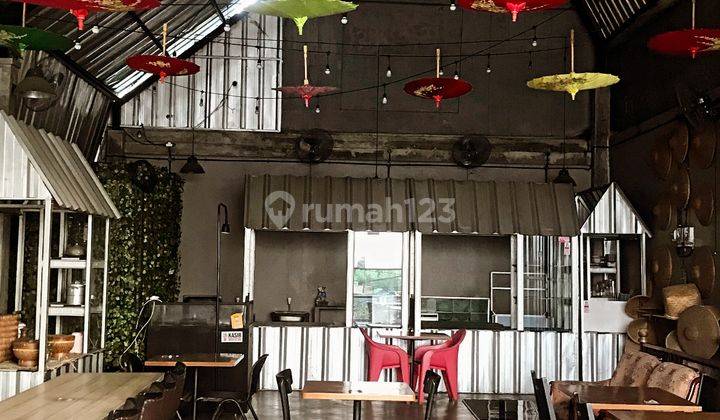 Tempat Siap Usaha 2 Lantai Full Furnished untuk cafe atau resto di dekat Bintaro dan Ciputat 1