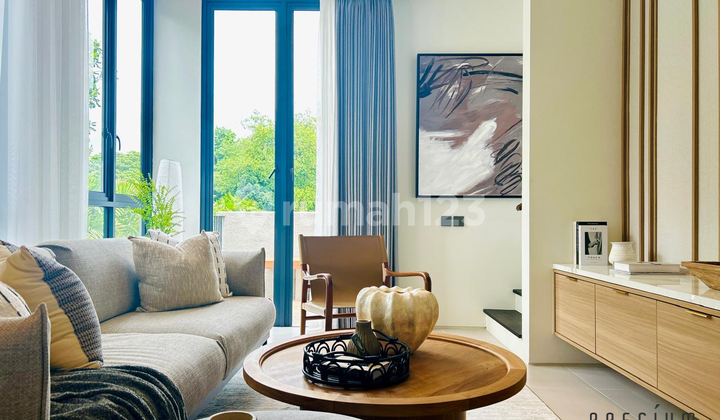 Rumah Brand New Fully Furnished 2 Lantai Siap Huni di Precium Lebak Bulus Tanah Luas 112M2