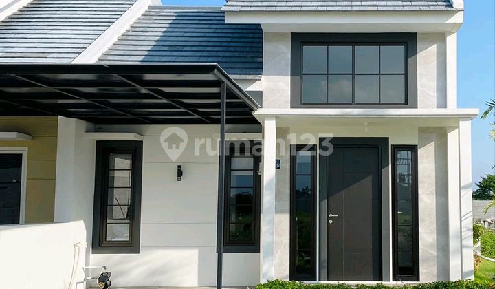 Murah Cukup 500ribu Bisa Pilih Unit Rumah Siap Huni Depan Jalan Raya Area Cerme SHM 1