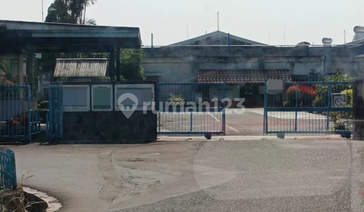 Jual Cepat Dibawah NJOP, Tanah+Bangunan Ex Pabrik Strategis Di Bogor Timur, Nego 