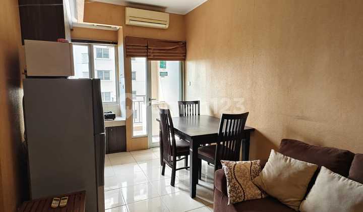 Jual Cepat, Unit 2Br Siap Huni Semi Furnish Di Mediterania Boulevard, Nego