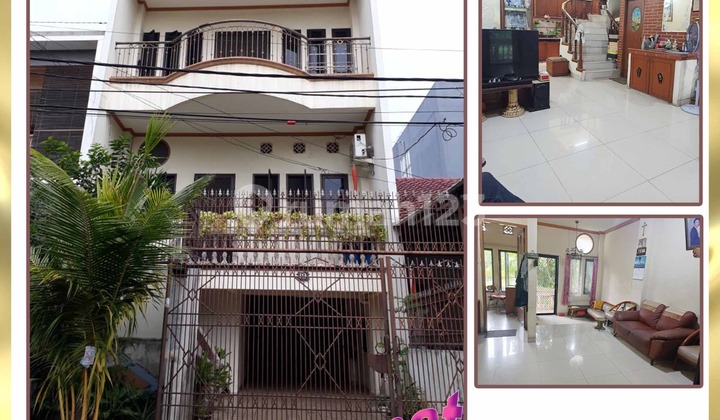 Dijual Rumah 4 Lantai Taman Semanan Indahkalideres - Jakarta Barat