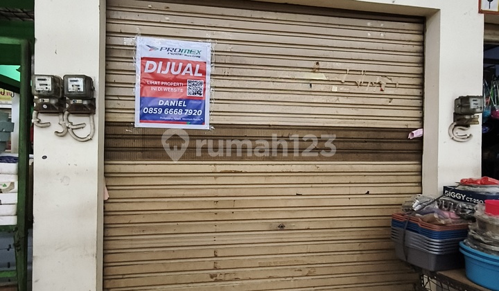 Kios Pasar Bersih Cengkareng, Sudah Ramai Dan Banyak Usaha Di Sekitar