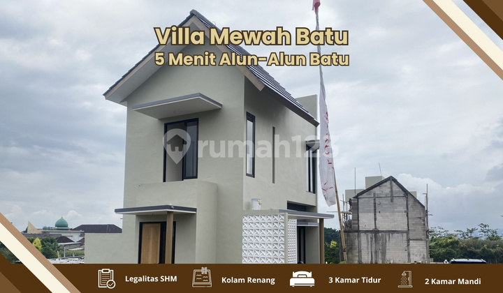 Villa Mewah Batu Cocok Investasi dekat Alun-Alun Kota Batu 1